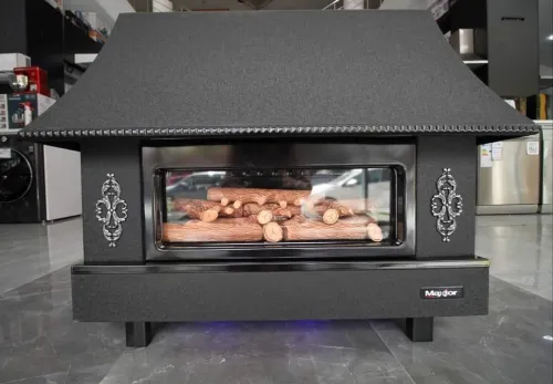 Chauffage maxtor 14kw 16 kw style cheminée avec détecteur de CO