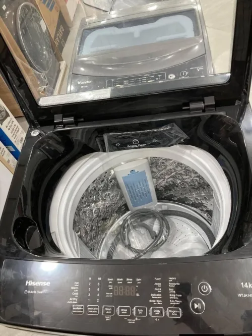 Machine a laver hisense 11kg 14kg  la top automatique