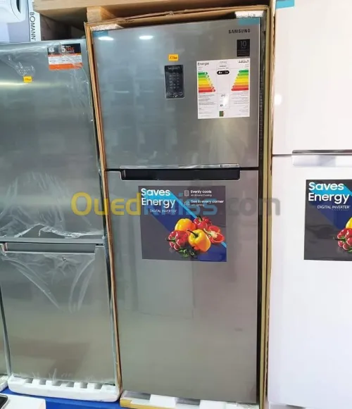 Réfrigérateur Samsung  490litre 590litre  twin cooling blanc / inox  