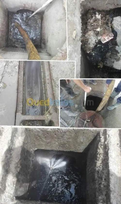 Débouchage canalisation vidange nettoyage 