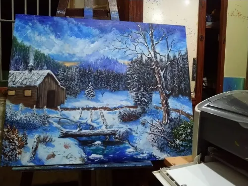 Tableaux d'Art réalistes Peinture sur toile