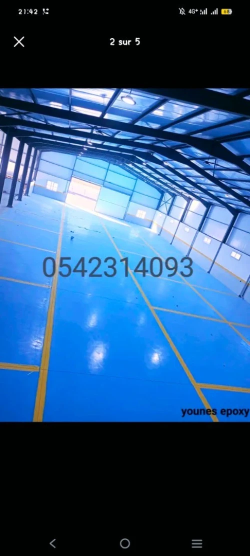 Revêtements sol en résine epoxy & polyuréthane 