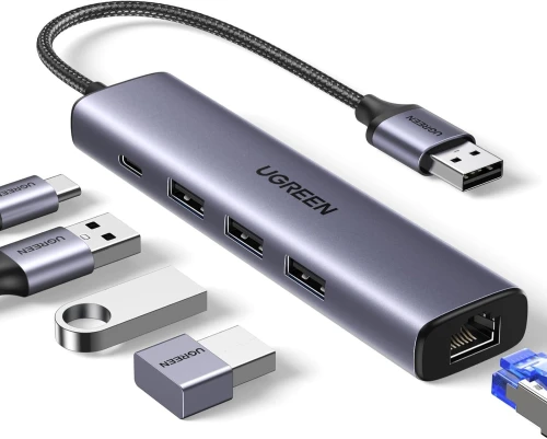 Ugreen Ethernet + USB 3.0 HUB