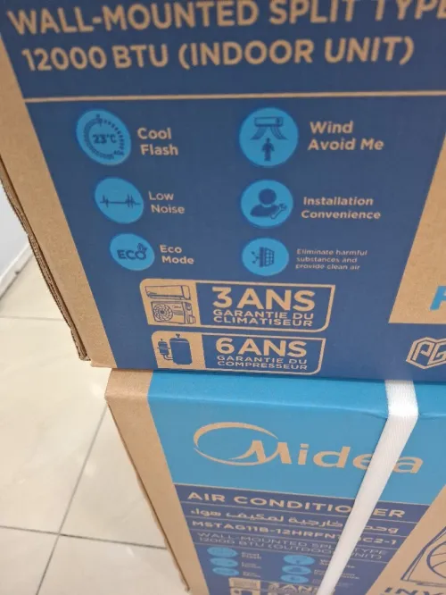 Promotion nouveau climatiseur midea 12000 King PRO. à l'intelligence artificielle