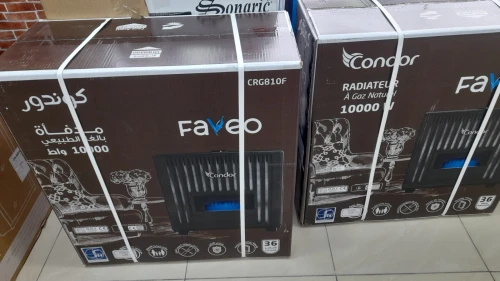 Promotion chauffage condor 10kw noir
