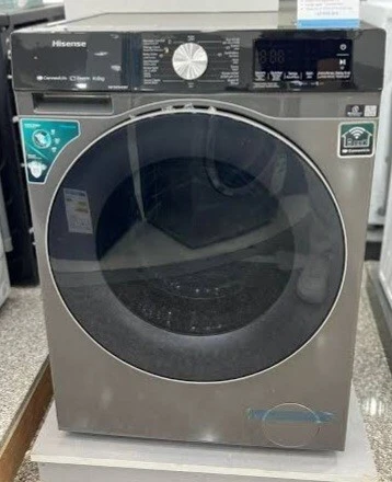 Promotion machine a laver hisense 10.5kg gris titanum