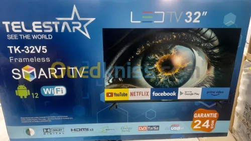 Promotion téléviseur telestar 32 pouces smart Android 12