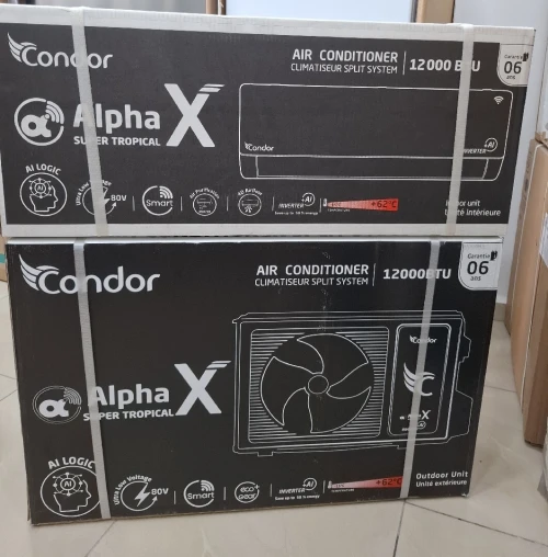 Promotion nouveau climatiseur condor ALPHA X à l'intelligence artificielle 80V