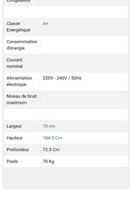 Promotion réfrigérateur LG 461L inox no frost 