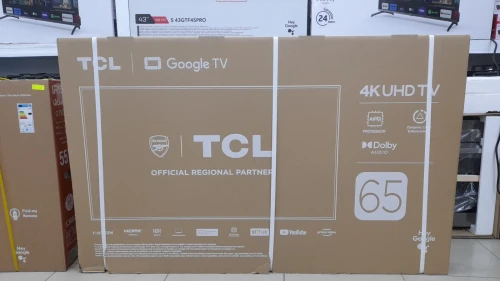 Promotion téléviseur TCL 65 pouces Google tv 4K Android 