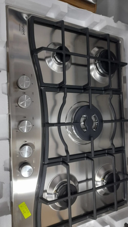 Promotion plaque de cuisson ariston hotpoint 5 feux inox avec tabouna 