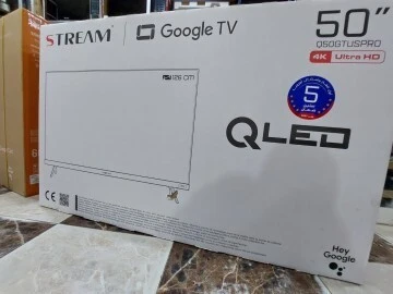 Promotion téléviseur stream 50 pouces Google tv QLed soundpro