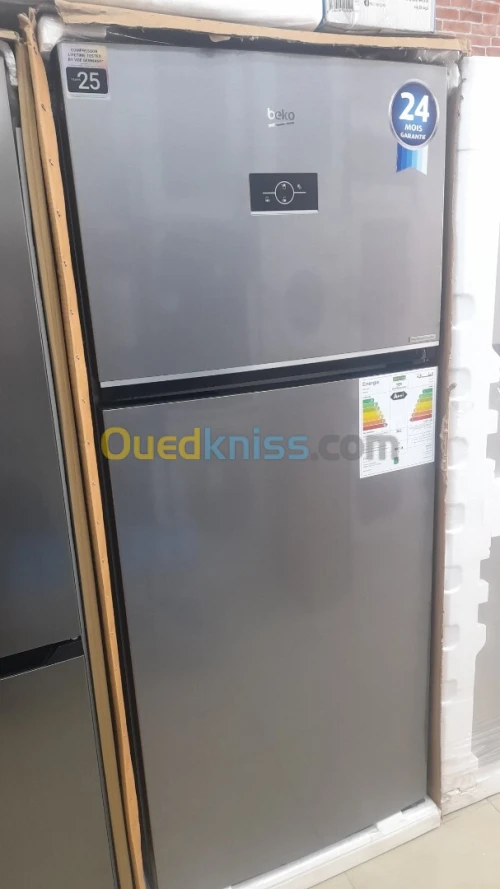 Promotion réfrigérateur beko 660l nofrost prosmart inverter gris 