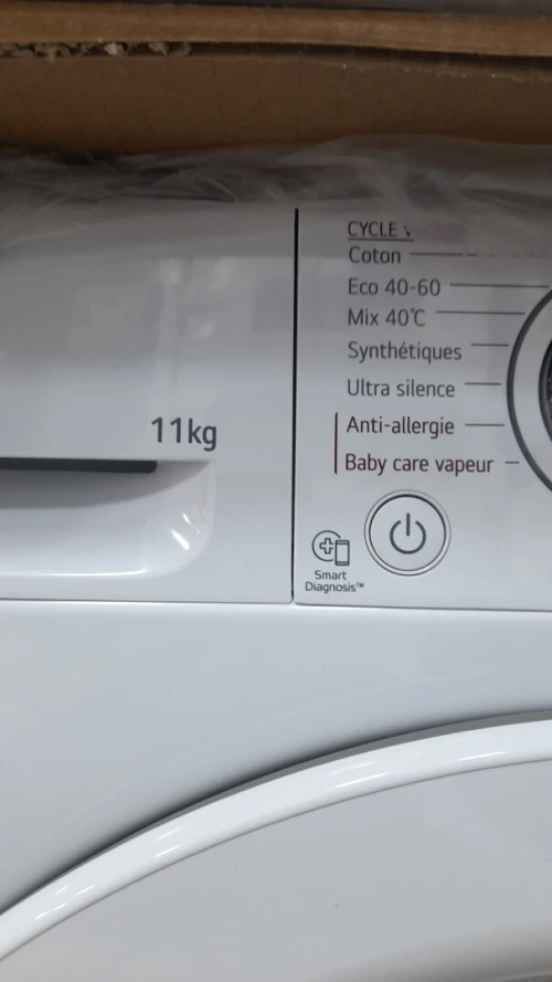 Promotion machine à laver LG 11kg blanche
