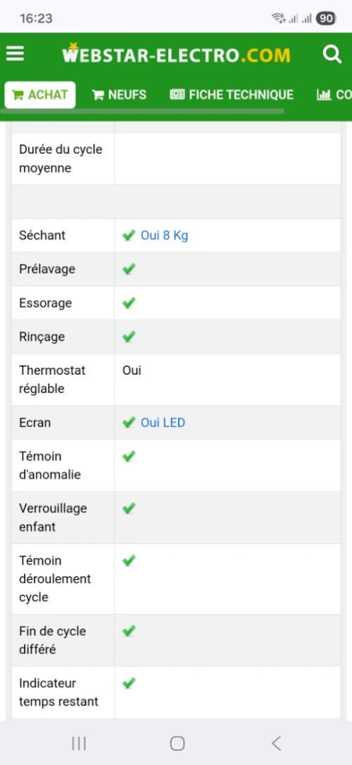 Promotion machine à laver LG 13kg turbowash lavage et séchage gris foncé