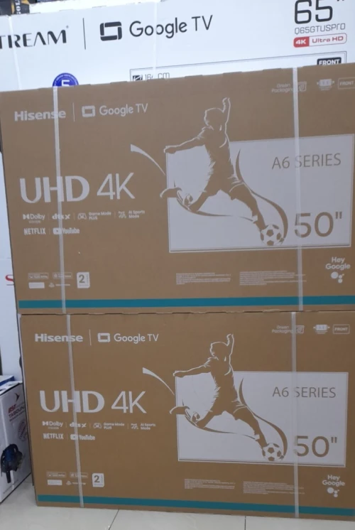 Promotion téléviseur hisense 50 pouces Google tv smart 4k