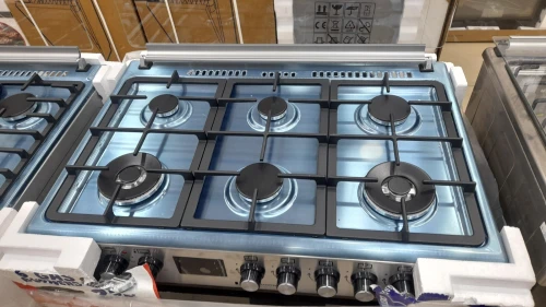 Promotion cuisinière ARTHUR MARTIN 6 feux gaz electrique double ventilateur