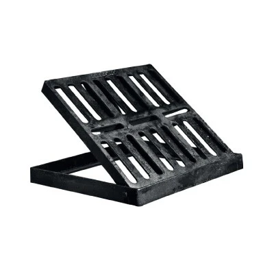 GRILLE A VALOIRE EN FONTE EN ACIER / GRILLE DE CANIVEAU EN FONT