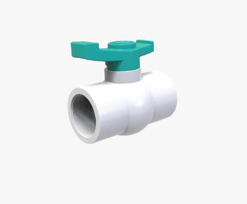 PVC VANNE BLANCHE FILETEE DN 20/25/32/40/50/63/75/90/110