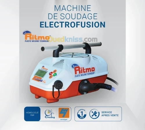 MACHINE DE SOUDAGE ELECTROFUSION    RITMO ET PLASTITALIA