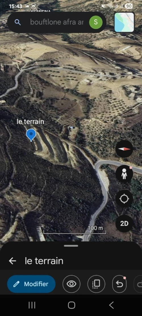 Vente Terrain Agricole Béjaïa Amizour