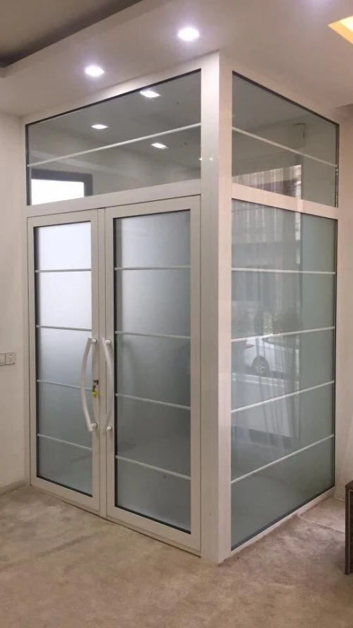 Menuiserie Pvc / séparation amovible de PVC