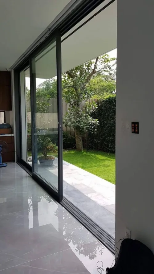 Menuiserie Pvc / séparation amovible de PVC