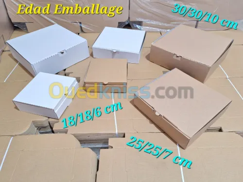 Box, papier soi, sac expedition 