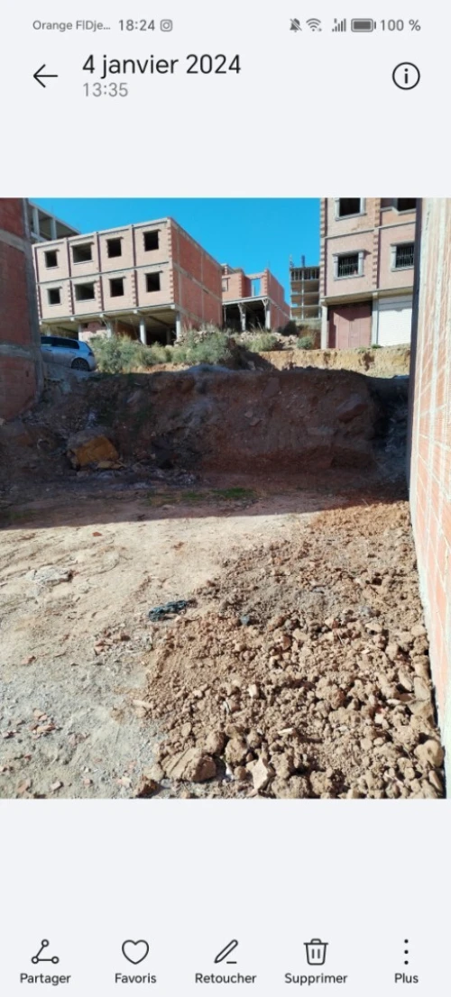 Vente Terrain Béjaïa Oued ghir