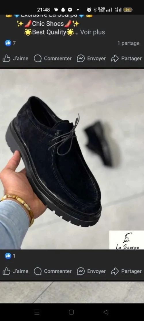 VENTE CHAUSSURES HOMMES 
