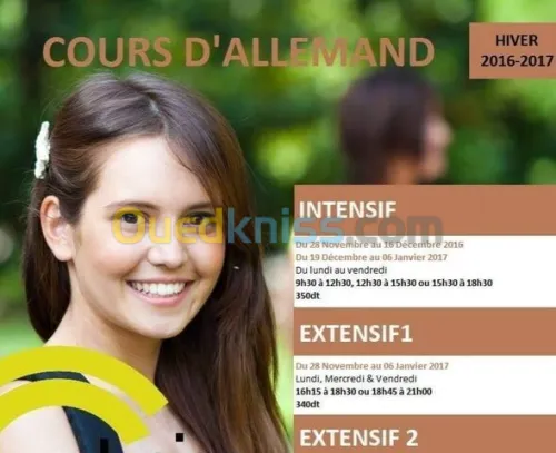 Cours d'allemand