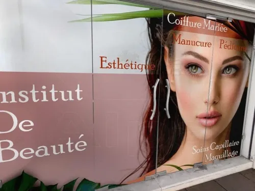 Habillage vitrine one way personalisée