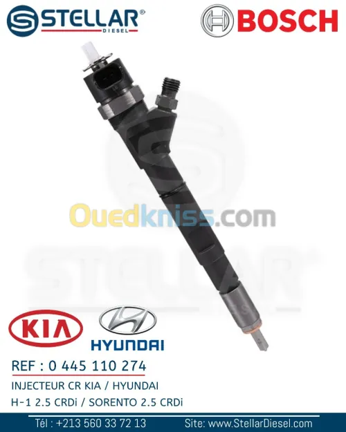 INJECTEUR CR H1 / SORENTO 2.5 CRDi