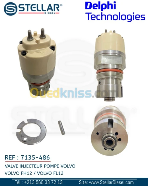 VALVE INJECTEUR POMPE VOLVO