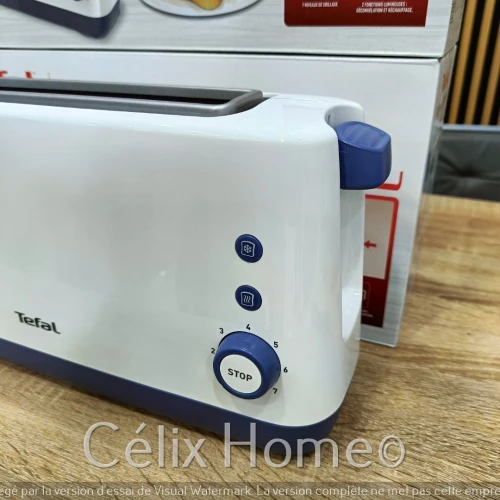 TEFAL Ultra Mini Grille-pain Minim longue et large fente TL302110 850w