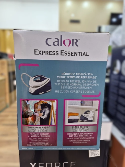 CALOR Express Essential Central Vapeur fer à repasser 5.3 bars