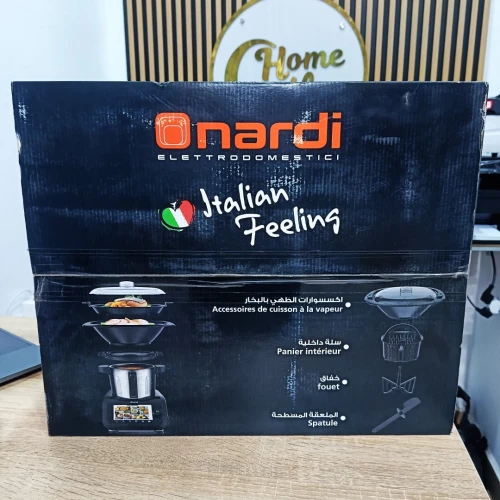 NARDI Autocuiseur intelligent connecté professionel ecran tactile tout en un +350 recettes 1500w
