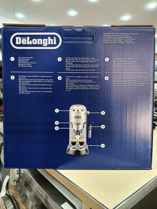 DeLonghi Dedica Style Machine à café Espresso 15 bars 1300w