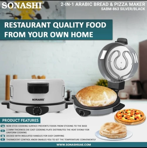 SONASHI Four à Pizza et Pain arabe SABM-863