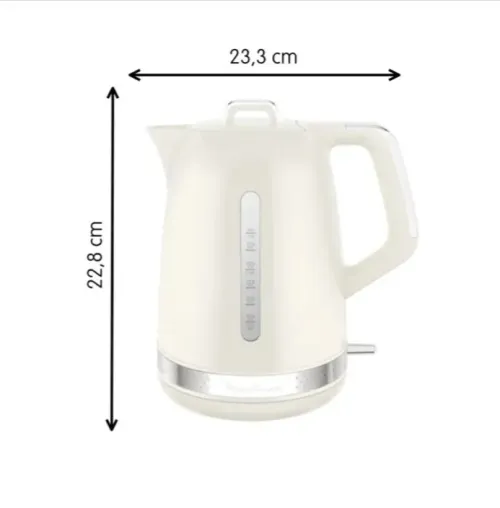 MOULINEX Soleil Bouilloire électrique 1.7L 2400w IVOIRE