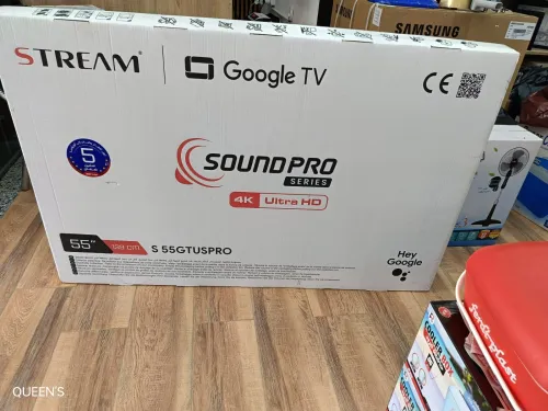 STREAM Téléviseur 55" 4k SoundPro Google TV