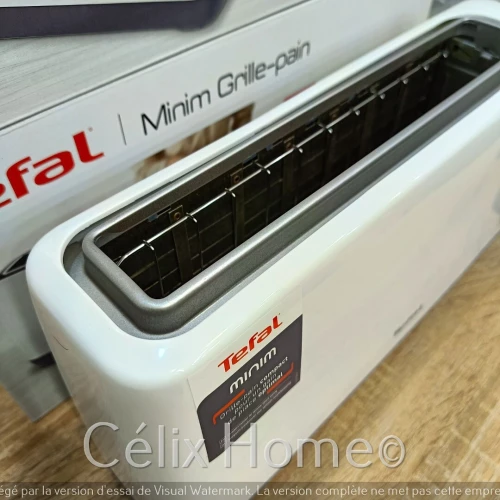 TEFAL Ultra Mini Grille-pain Minim longue et large fente TL302110 850w