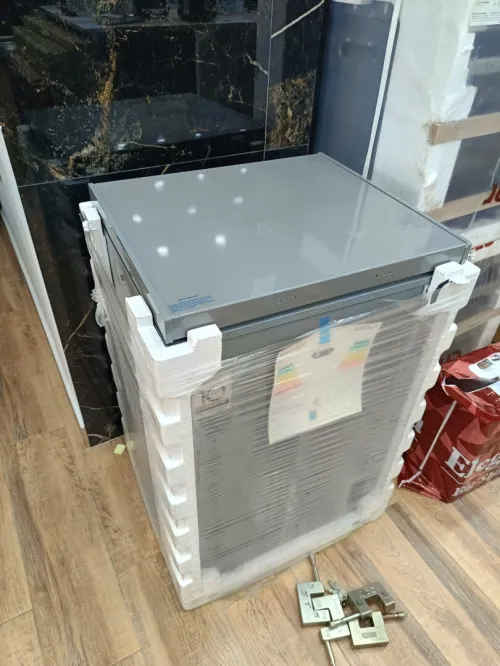 CONDOR Congélateur horizontal compact 102L Inverter avec lampe a l'interieur GRIS/BLANC