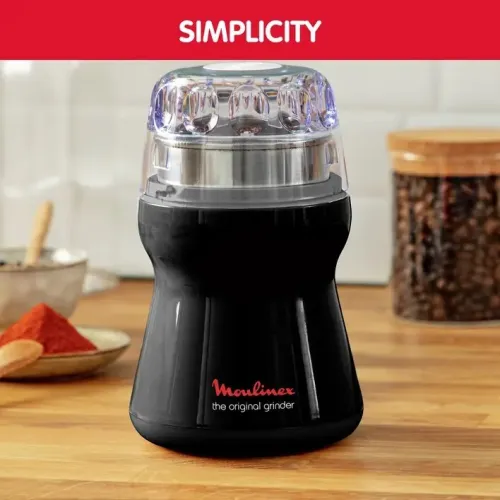 MOULINEX Moulin a café The original grinder épices et noix 50g 180w NOIR