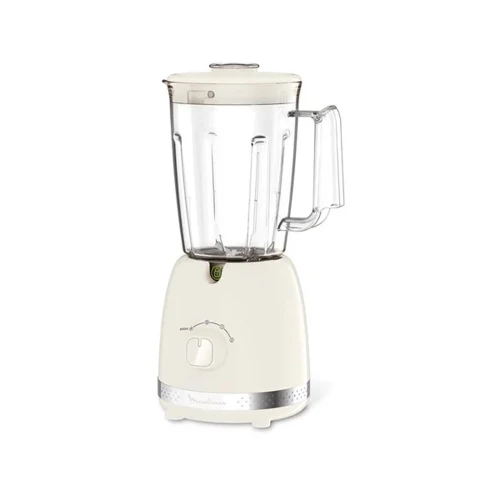 MOULINEX Soleil Blender Mixeur 1.75L 500w Ivoire 6 lames