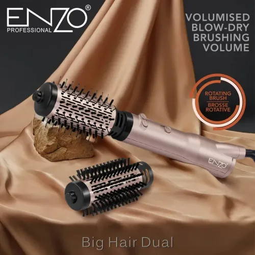 ENZO Brosse soufflante rotative Volumiser 1000w En-741