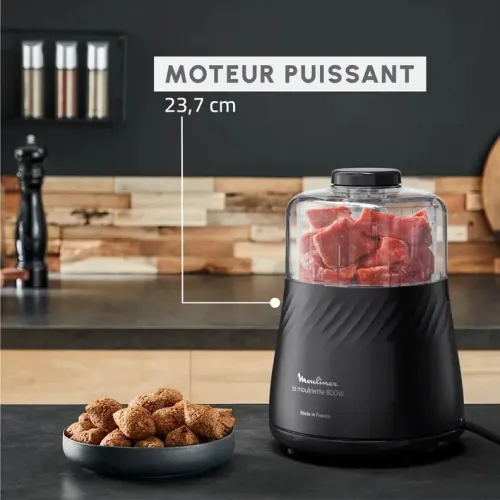 MOULINEX Moulinette et hachoir Eco Respect 4en1 800w 500ml DP710810