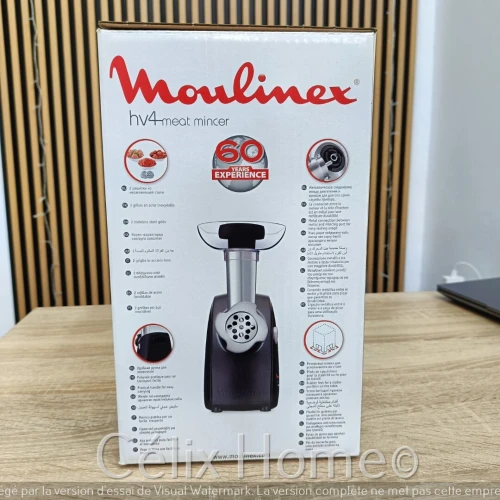 MOULINEX HV4 Hachoir à viande Successor 7en1 2.3kg 2000w ME472832