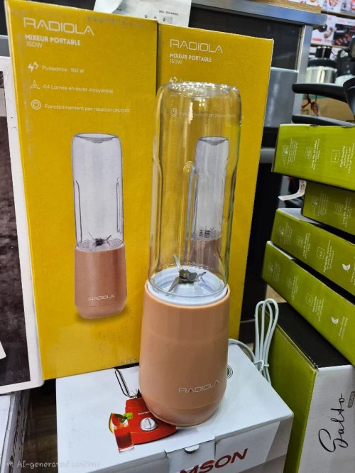 RADIOLA Mini blender électrique 4 lames 150w portable