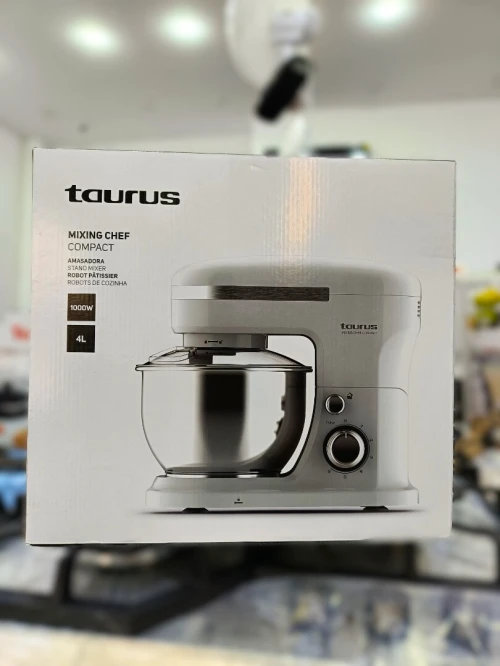 TAURUS Pétrin Mixing Chef compact 1000w 4L 1Kg